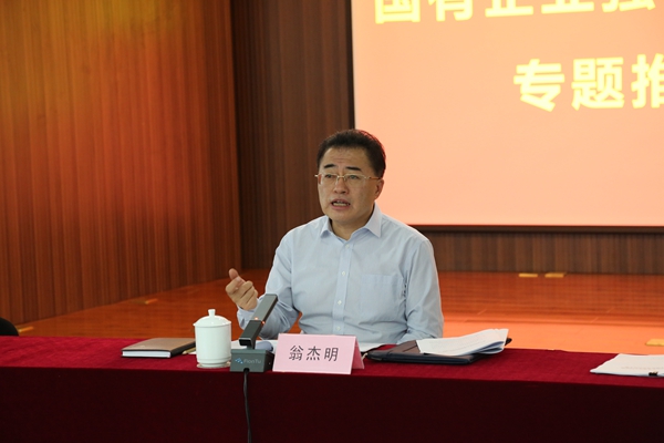 翁杰明、國資、國企、央企、國資委、副主任、企業改革、新聞宣傳